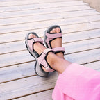 Minfot Sandhamn Sandaler Dame Nubuck Pink