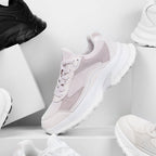 Minfot Joy Sneakers Dame Mesh Ruskind Lyserød
