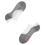 Falke RU4 Invisible Strømper No Show Dame Hvid Mix