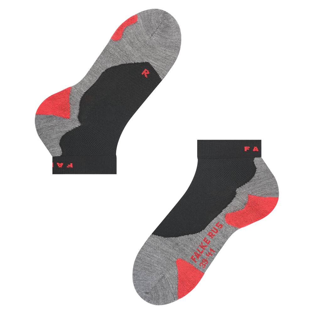 Produktbild 6 - Falke RU5 Lightweight Short Men Running Socks Black