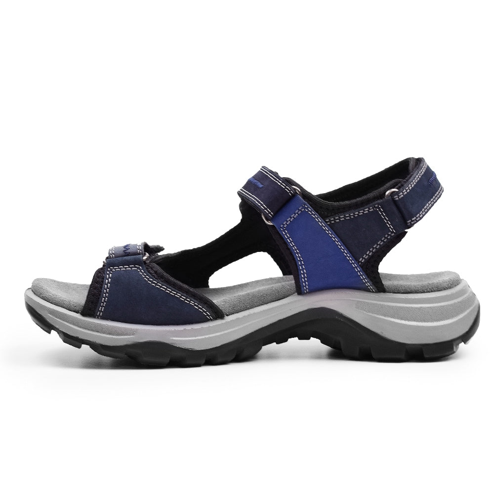 Produktbild 4 - Minfot Sandaler Sandhamn Dam Nubuck Ocean Blue