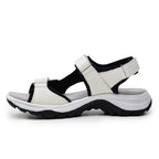 Minfot Sandhamn Sandaler Dame Læder Offwhite