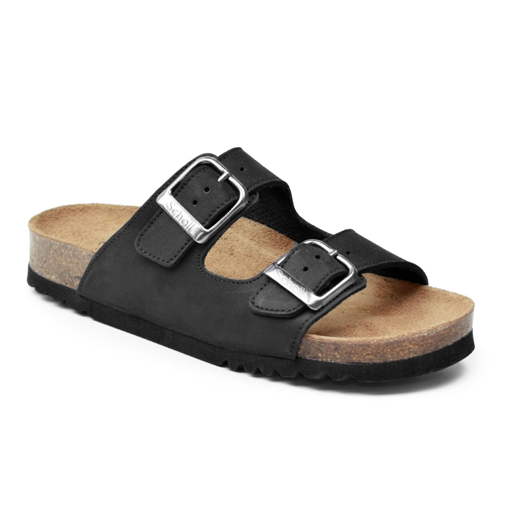 Scholl Sandal Dam Malaren Low Black