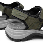 Minfot Sandhamn Sandaler Dame Nubuck Olivengrøn