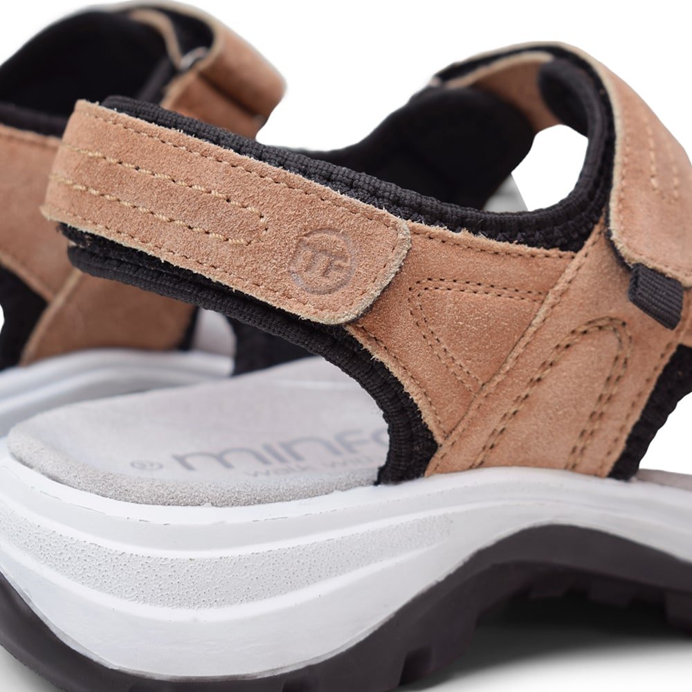 Minfot Sandaler Sandhamn Dame Ruskind Terracotta