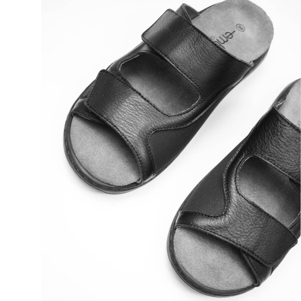 Produktbild 5 - Embla Hälsoskor Sandaler Viola Ergoflex Elastisk Svart