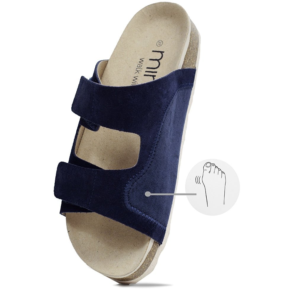 Minfot Hallux Valgus Sandaler Dame Primo Soft Navy
