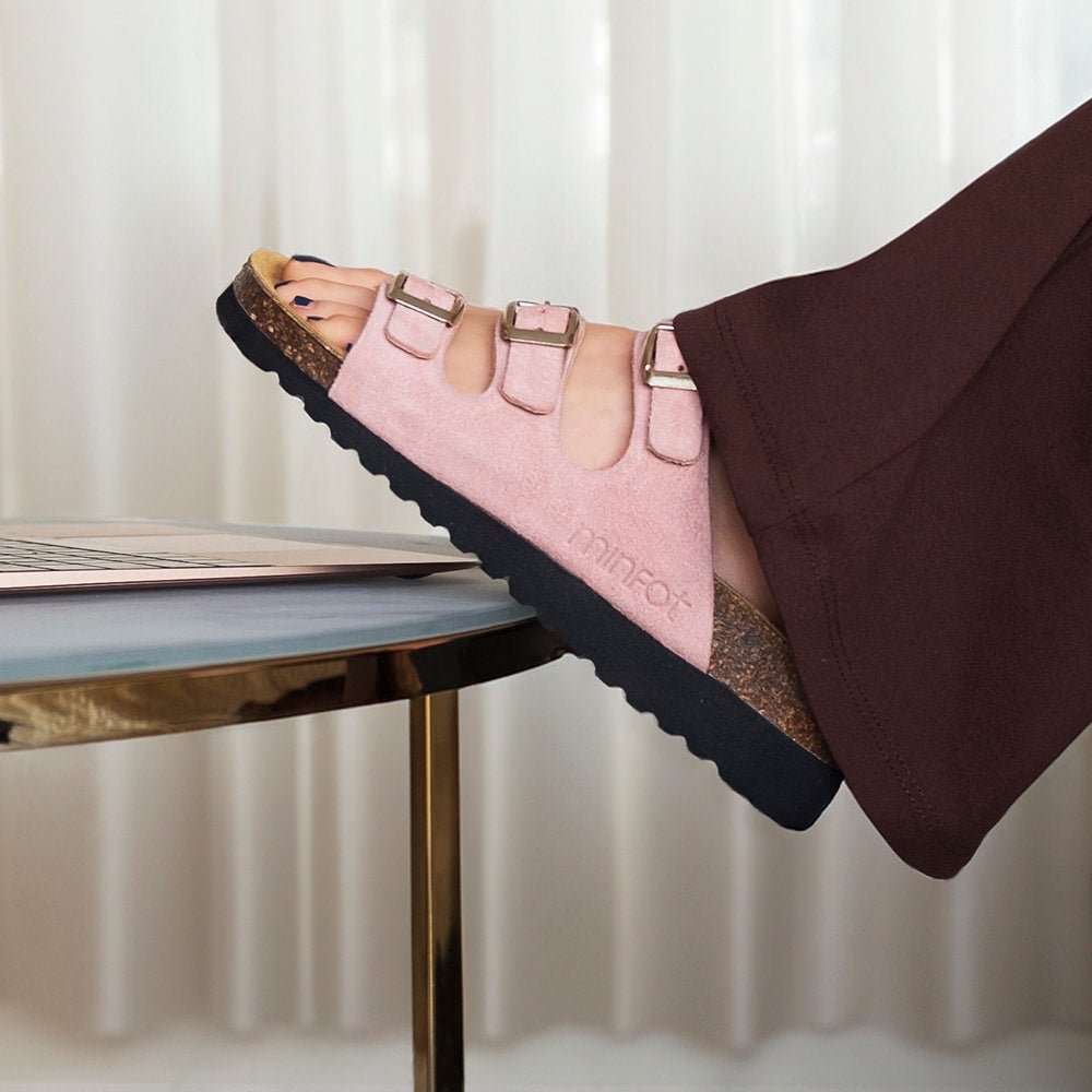 Produktbild 2 - Minfot Sandal Mjuk Bio Rose Mocka