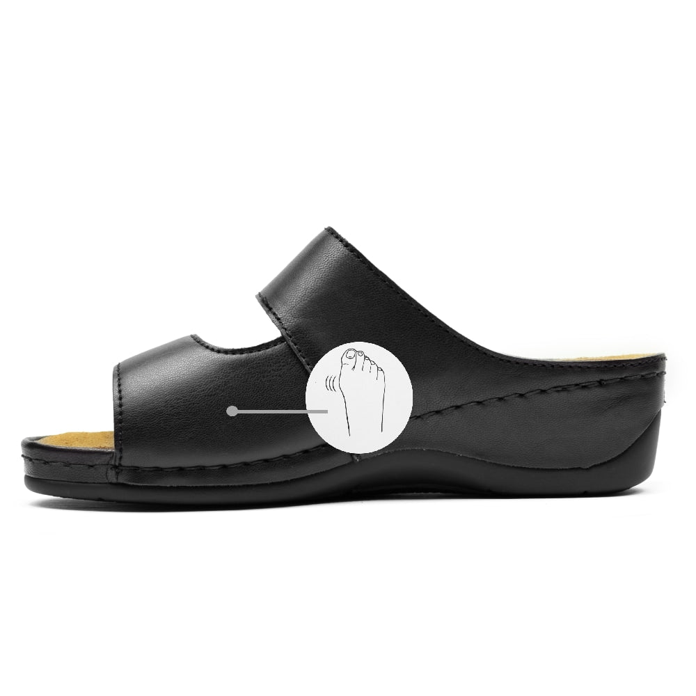 Produktbild 3 - Minfot Sandaler Stretch Petunia Svart