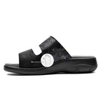 Minfot Granit Sandaler Dame Stretch Sort