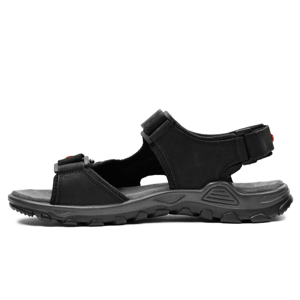 Produktbild 3 - Minfot Sandaler Torekov Herr Nubuck Svart