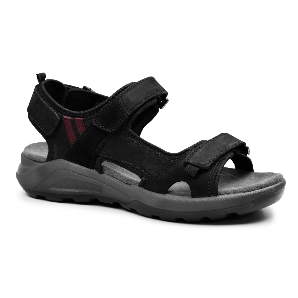 Minfot Sandal Herre Karlshamn Sort