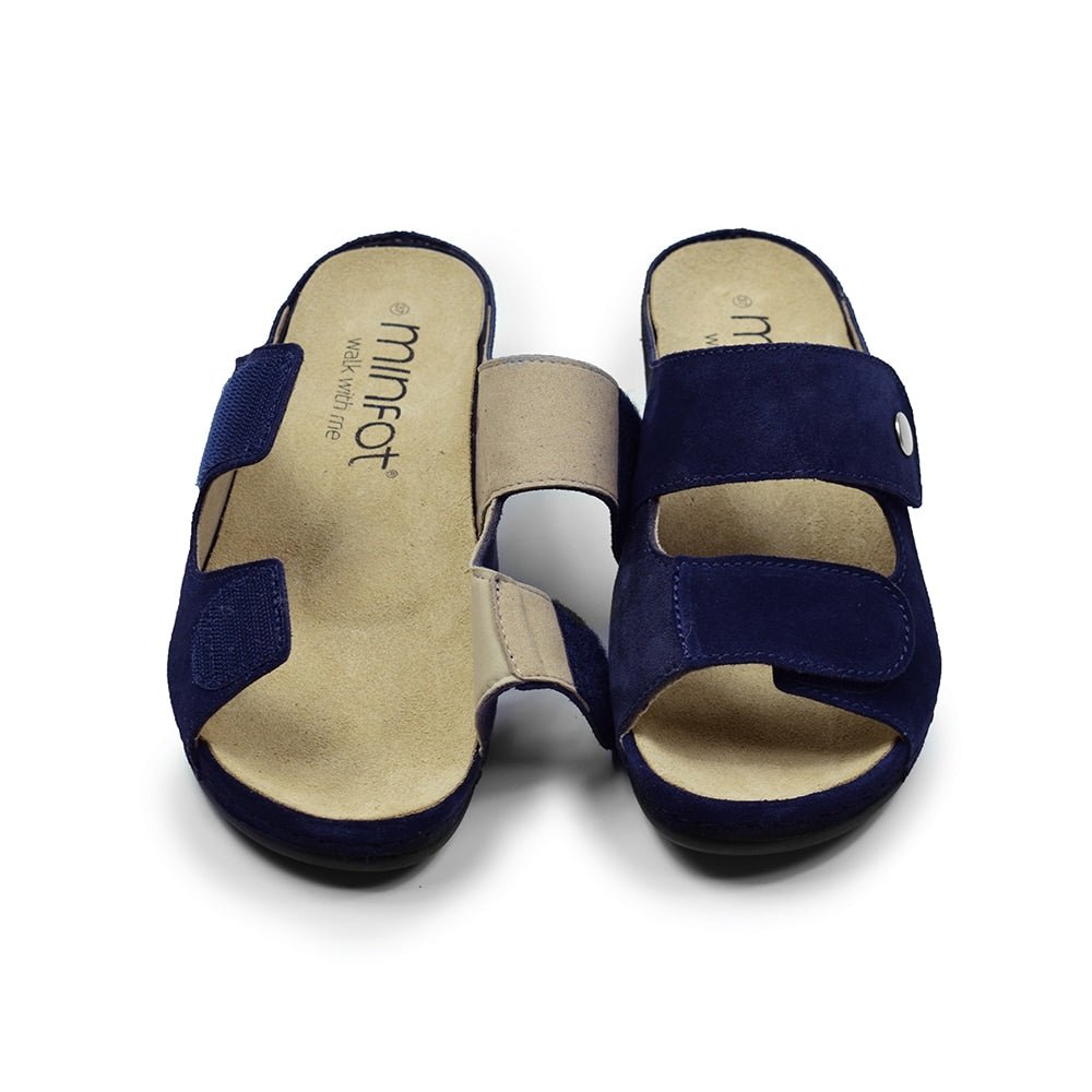 Minfot Sandaler Stretch Skagen Navy