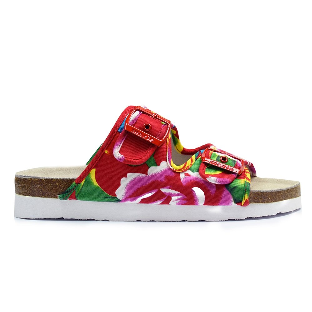 Sköna Marie Sandaler Ellie Red Multi
