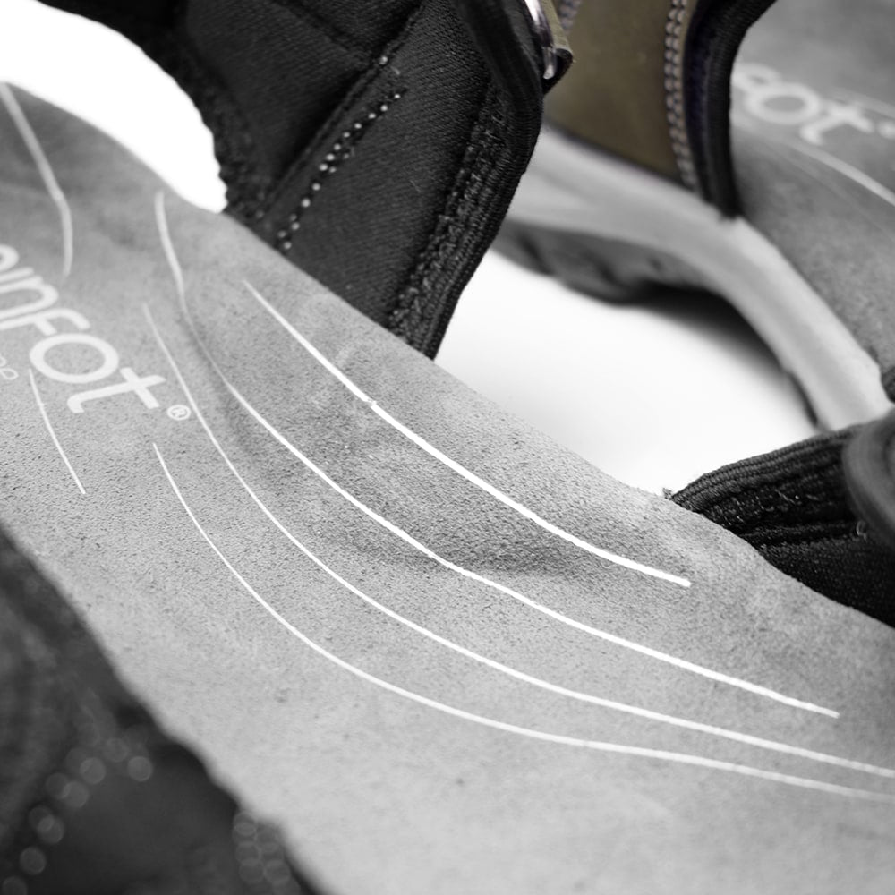 Produktbild 12 - Minfot Sandaler Torekov Dam Nubuck Olivgrön
