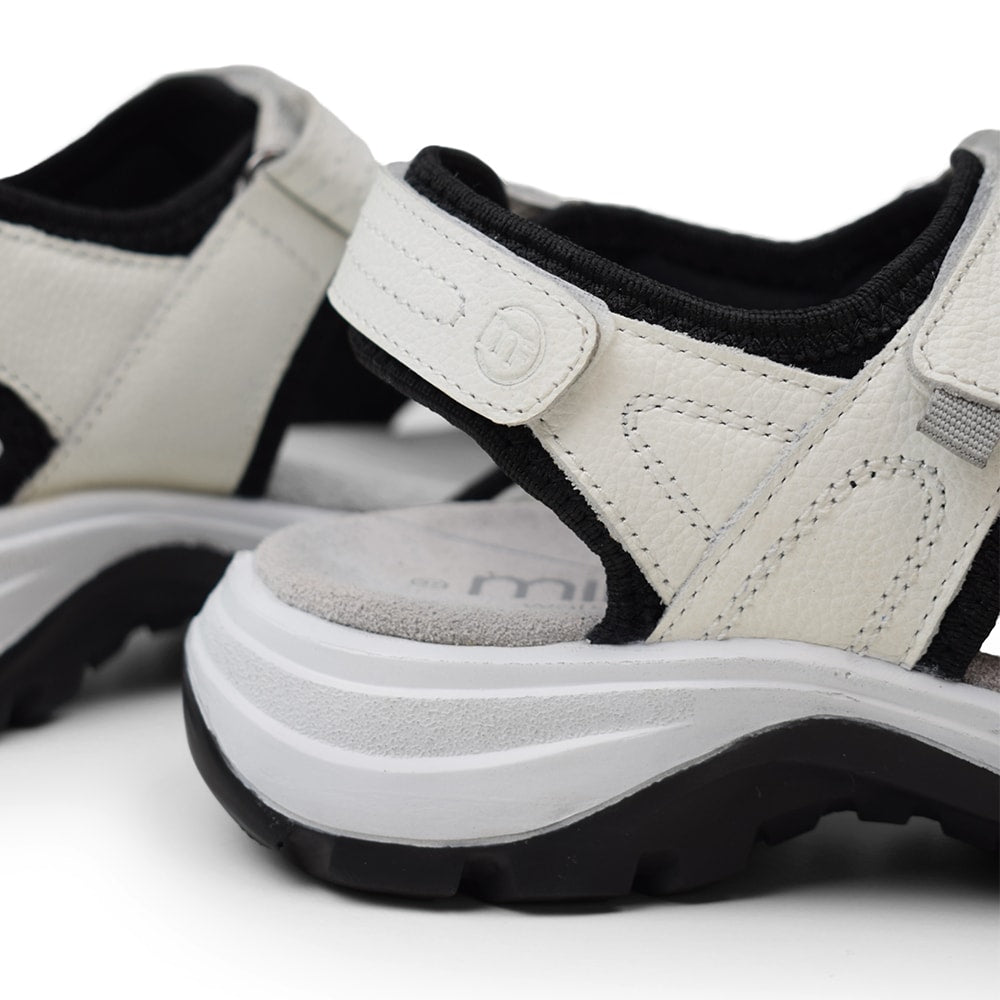 Minfot Sandaler Sandhamn Dame Læder Offwhite