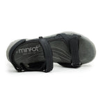 Minfot Sandhamn Sandaler Dame Nubuck Black