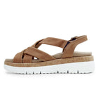 Minfot Remsandaler Sami Nubuck Tan