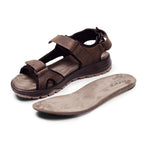 Minfot Burensvik Sandaler Herre Nubuck Brun