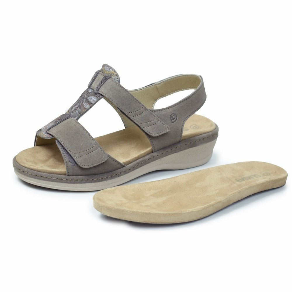 Produktbild 8 - Suave Extra Bred Sandal Beige Tenn