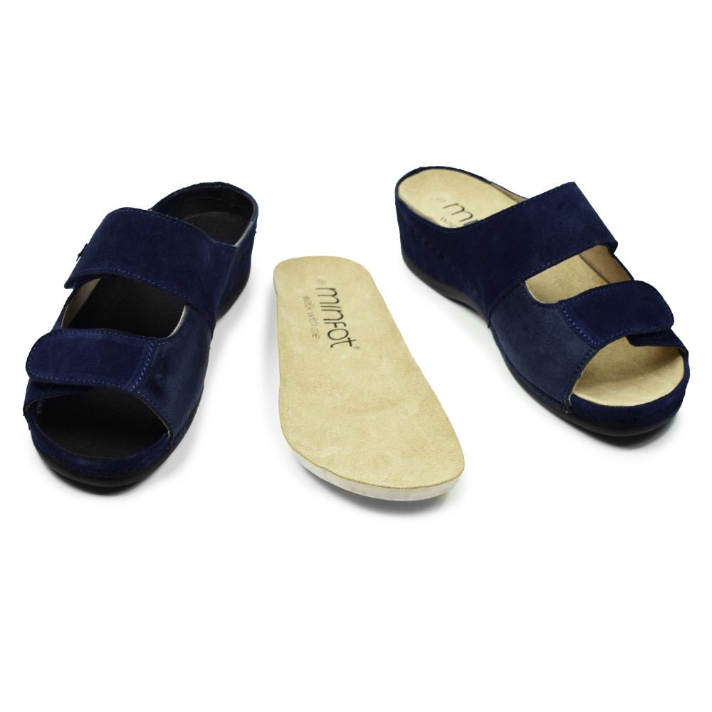 Produktbild 11 - Minfot Sandaler Stretch Skagen Navy