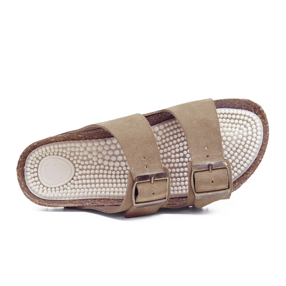 Minfot Massage Sandaler Bio Ruskind Tan