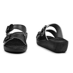Minfot Massage Sandaler Dame Sort