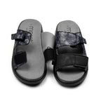 Minfot Granit Sandaler Dame Stretch Sort