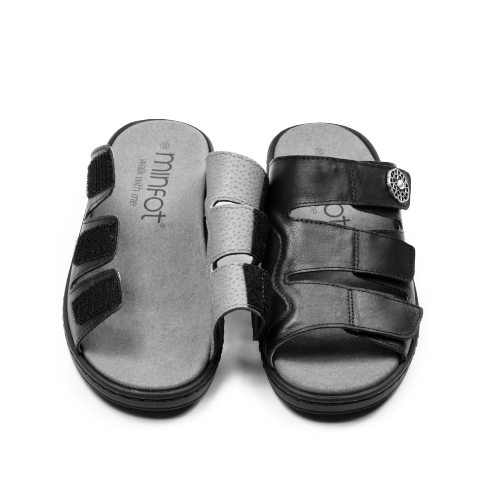 Produktbild 7 - Minfot Sandaler Hallux Valgus Dahlia Svart