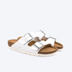 Rohde Sandaler Dame Hvid med to remme