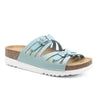 Scholl Sandal Dame Ystad Light Blue