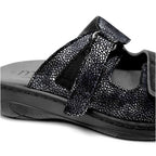 Minfot Granit Sandaler Dame Stretch Sort
