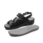 Minfot Sandaler Hallux Valgus Dahlia Hælrem Sort