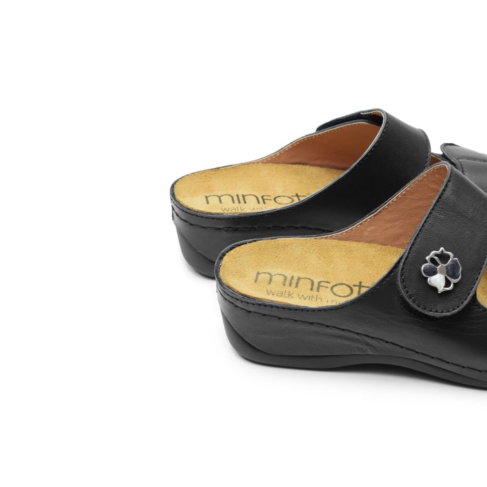 Produktbild 10 - Minfot Sandaler Stretch Petunia Svart