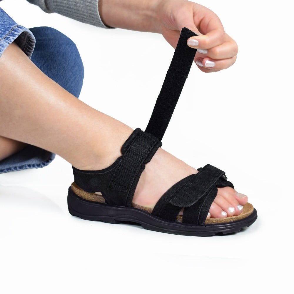 Produktbild 18 - Minfot Sandaler Flex Svart Mocka