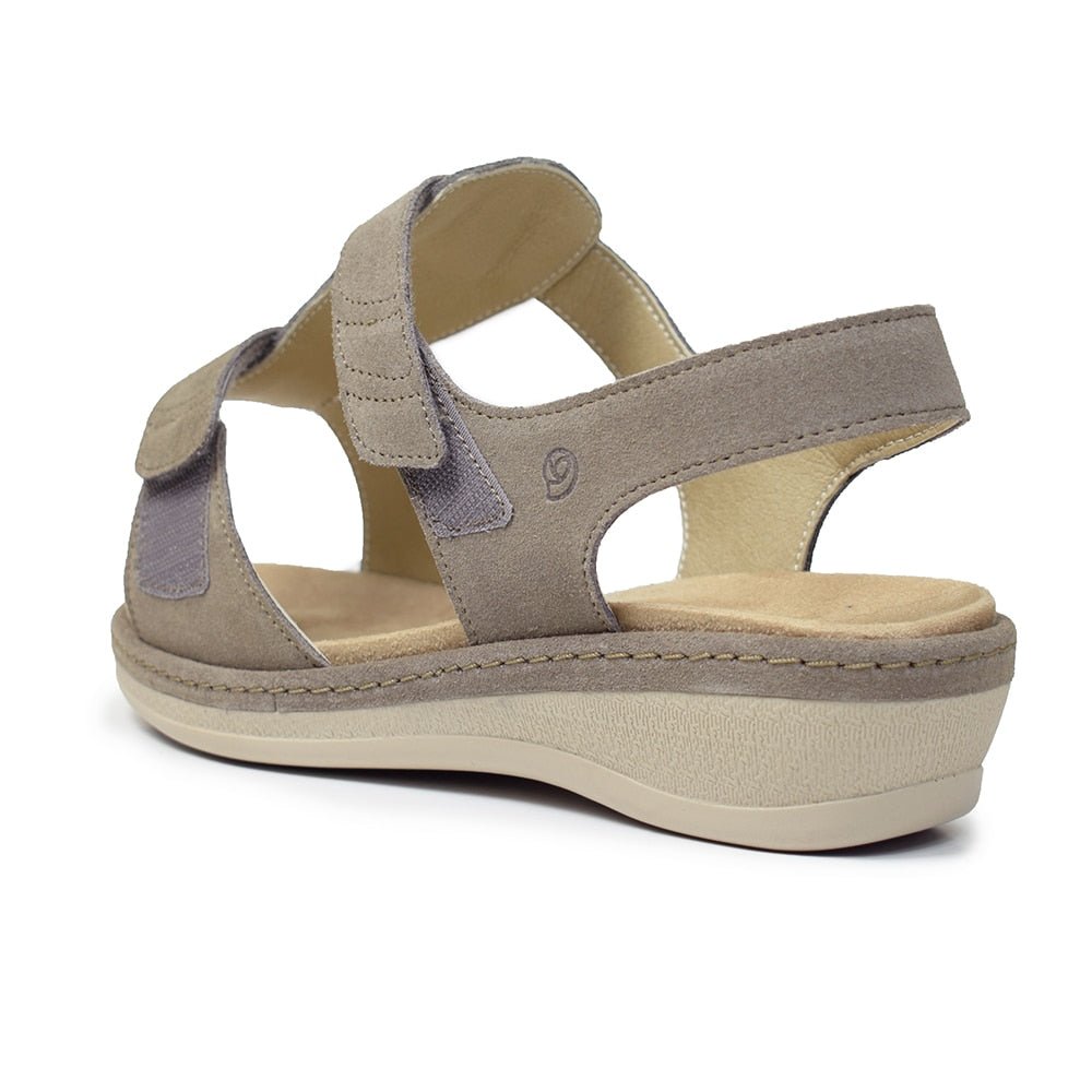 Produktbild 9 - Suave Extra Bred Sandal Beige Tenn