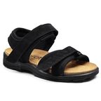 Minfot Flex Sandaler Unisex Ruskind Sort 