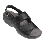 Embla Hälsoskor Sandaler Mimmi Sort ergoflex/hælrem