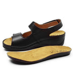 Minfot Sandaler Stretch Iris Hælrem Sort
