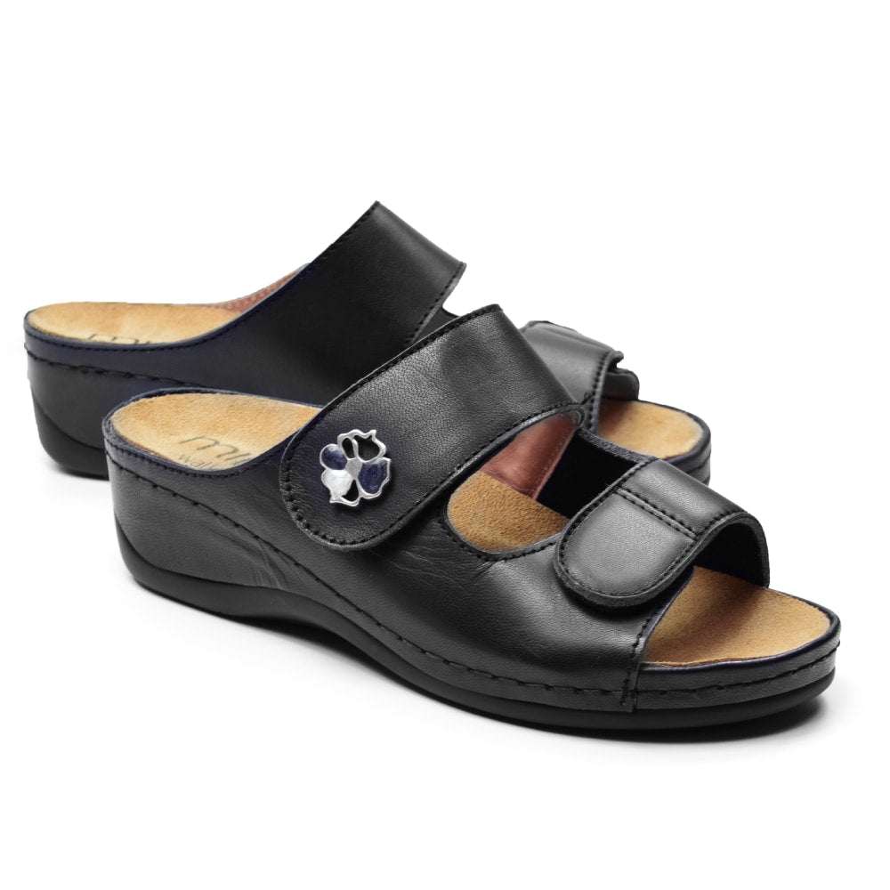 Produktbild 11 - Minfot Sandaler Stretch Petunia Svart