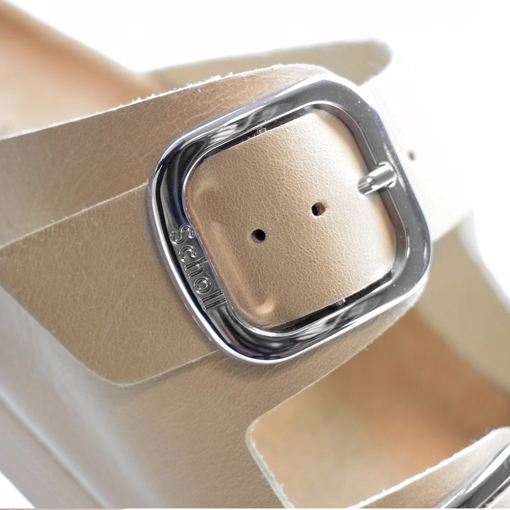 Scholl Sandaler Adapta Ilary Dame Læder Beige