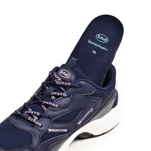 Scholl Sprinter Snap Navy Pink