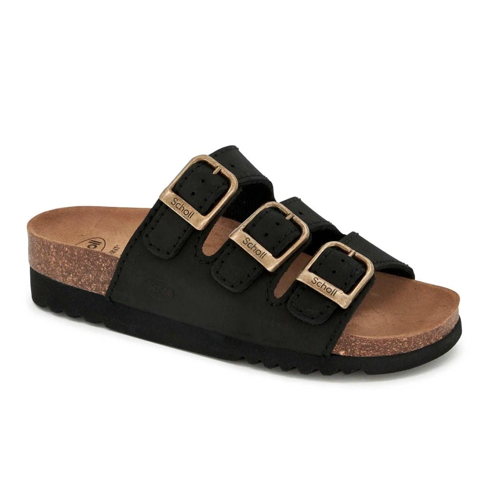 Scholl Damesandal Rio AD Sort