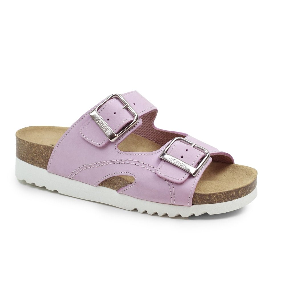 Scholl Sandaler Dame Adapta Moldava Nubuck Lyserød