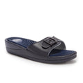Scholl Sandal New Massage Dame Navy