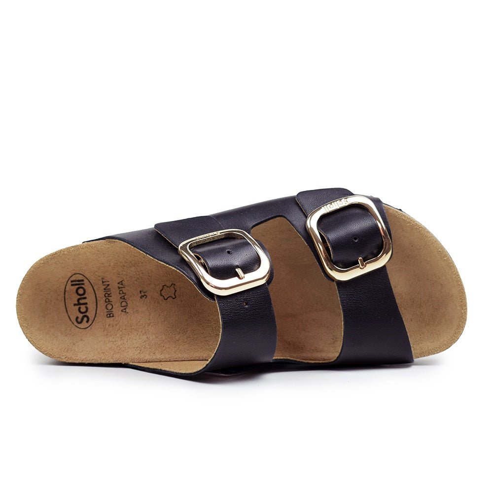 Produktbild 4 - Scholl Sandaler Dam Adapta Ilary Oiled Leather Svart