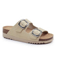 Scholl Sandaler Adapta Ilary Dame Læder Beige
