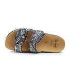 Scholl Sandaler Dame Bioprint Lisboa Sort