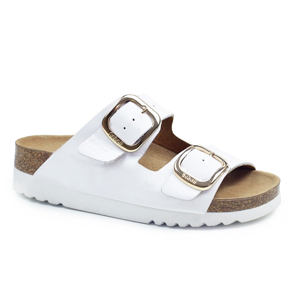 Scholl Sandaler Dam Adapta Ilary Oiled Leather Vit