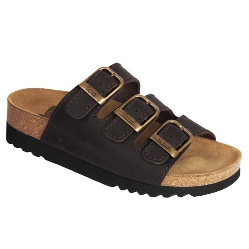 Scholl Damsandal Rio AD Dark Brown